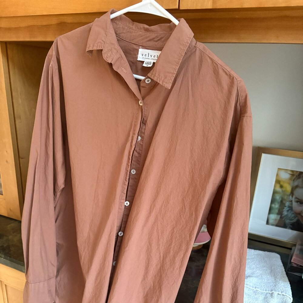 Velvet by Graham & Spencer - Oversize Button Down - XS